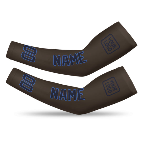 Custom Brown Navy Arm Sleeve