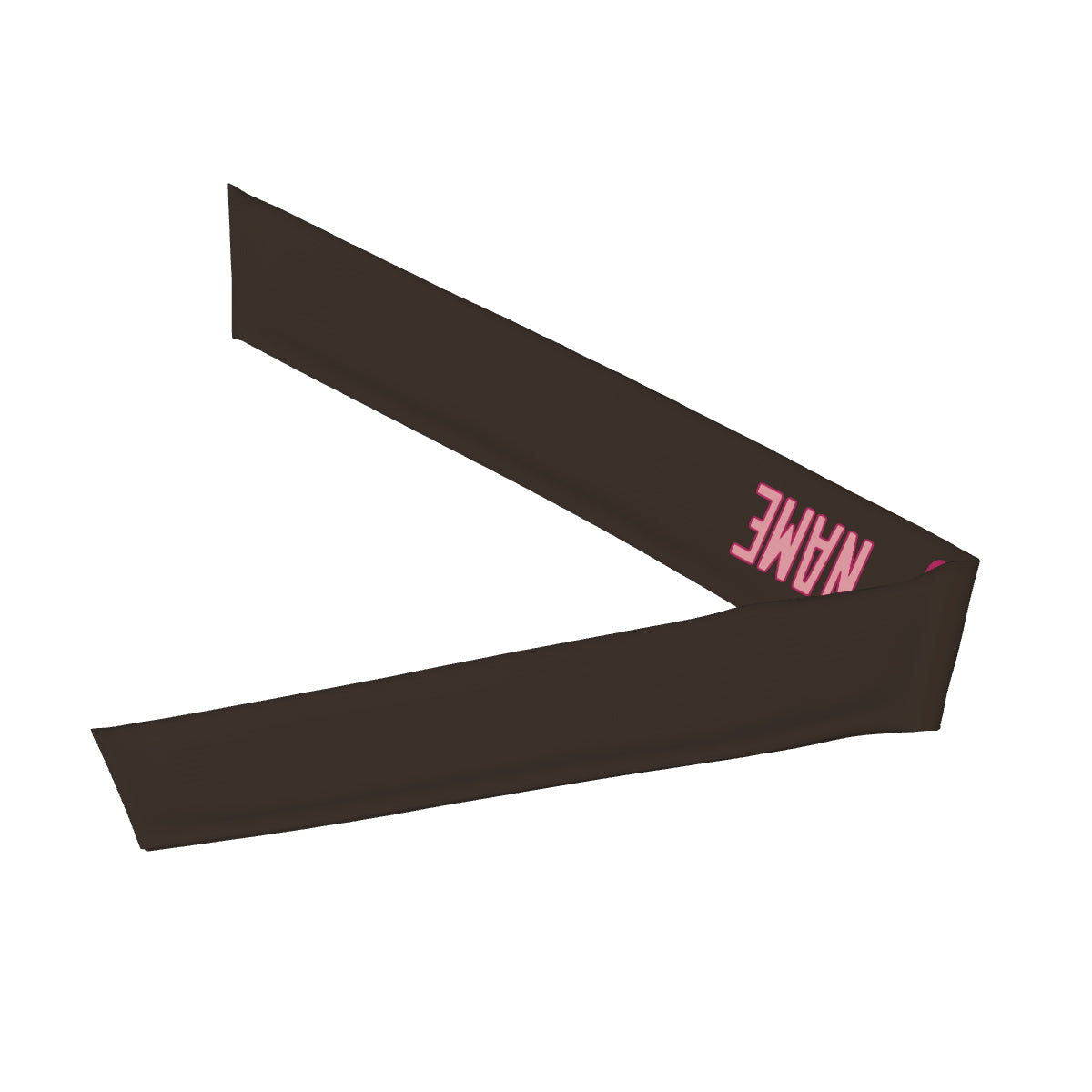 Custom Brown Light Pink Headband