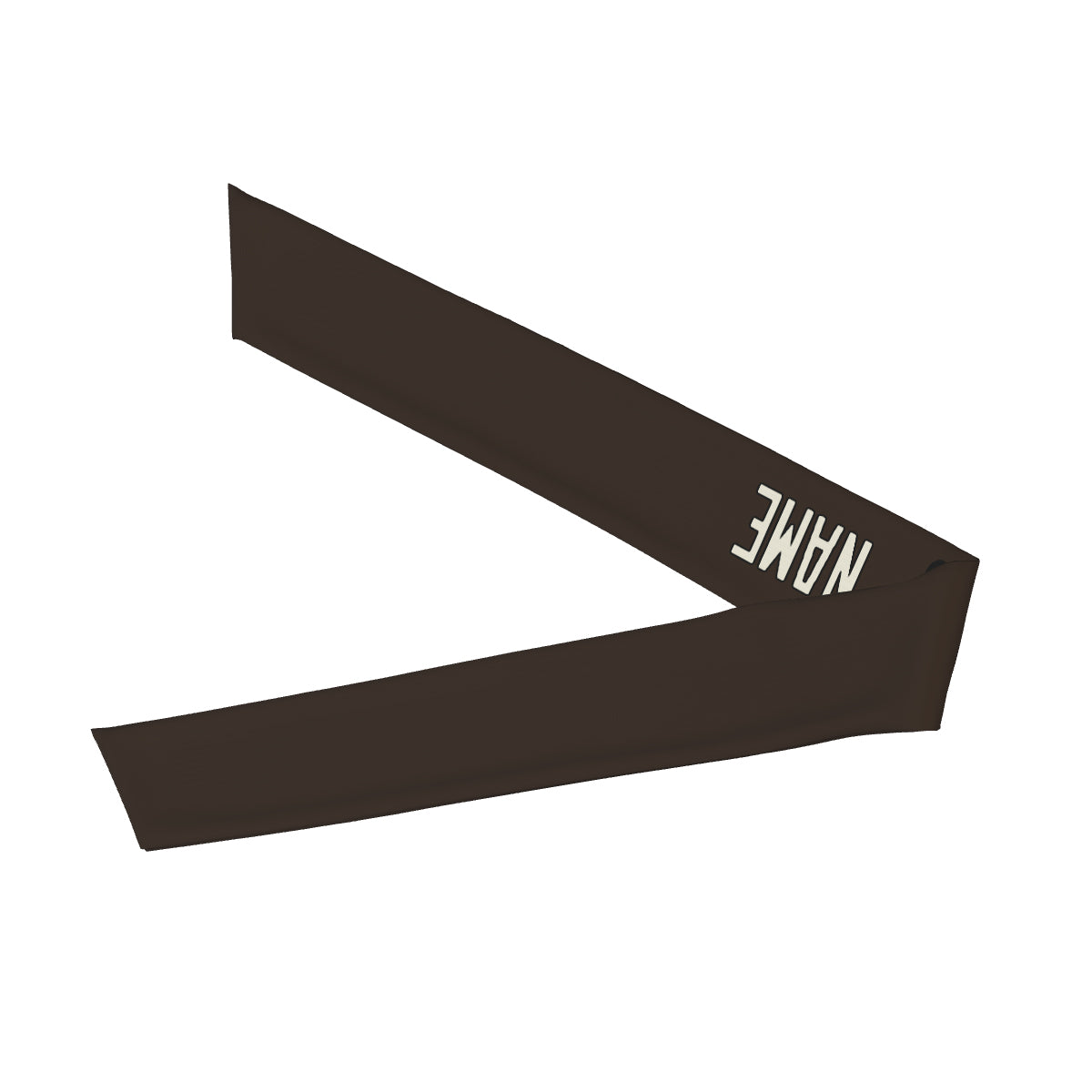 Custom Brown Cream Headband