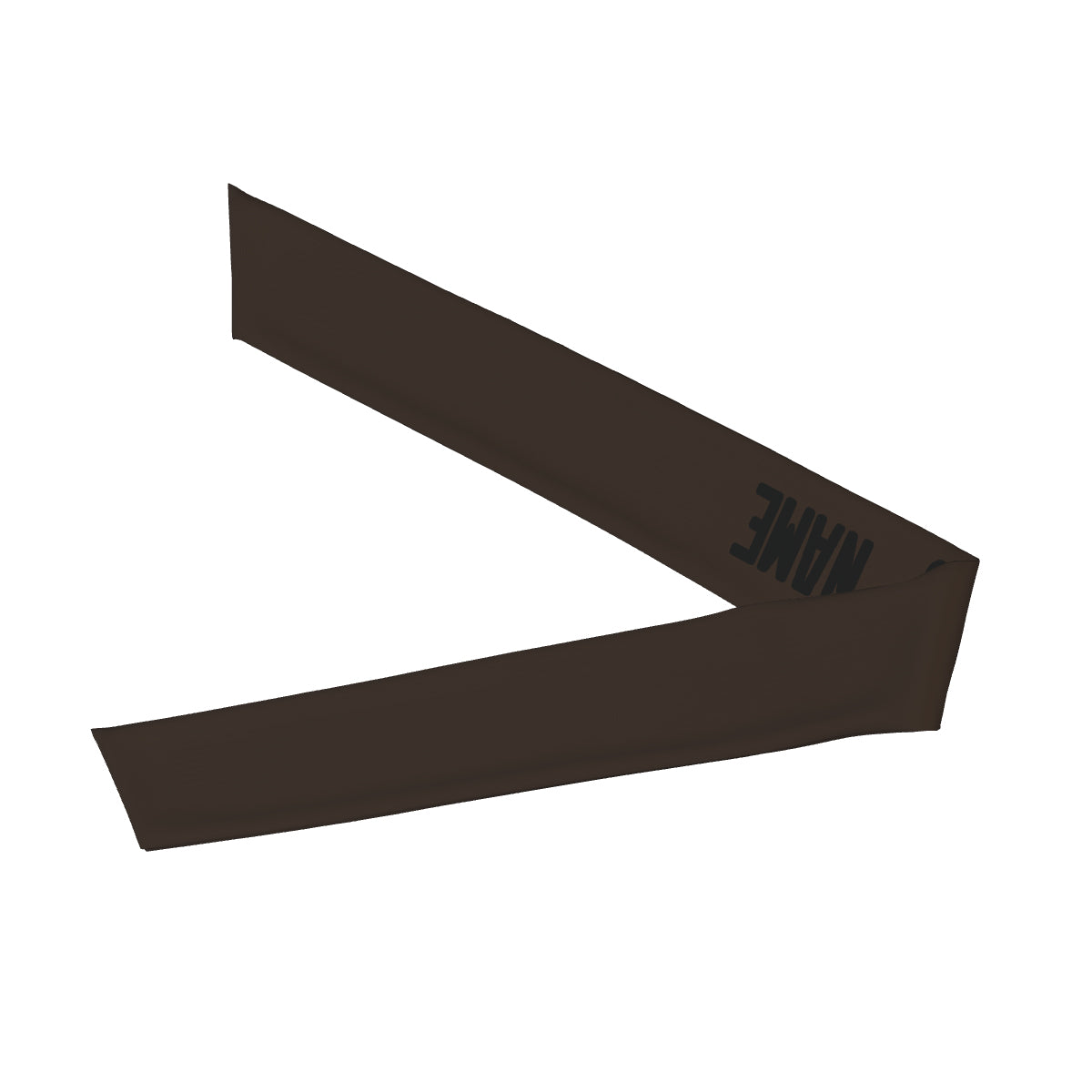 Custom Brown Black Headband