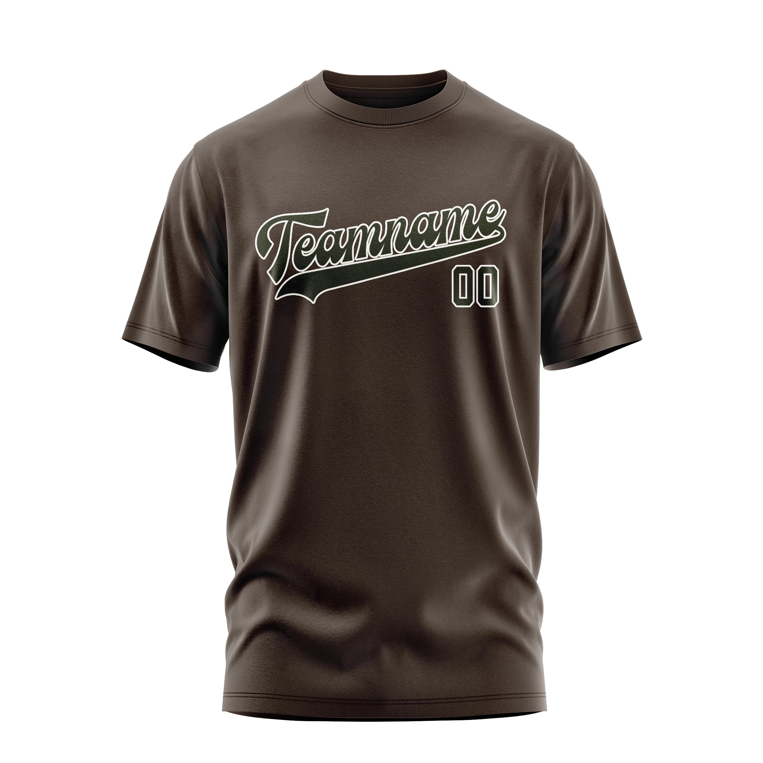 Custom Brown Olive T-Shirt