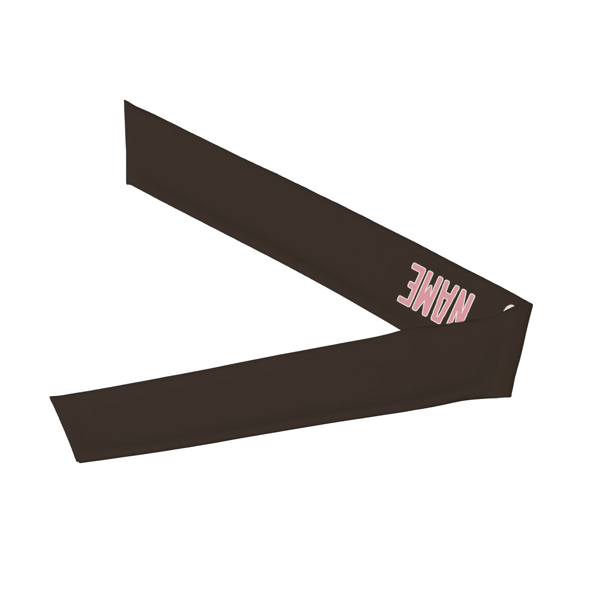 Custom Brown Light Pink Headband