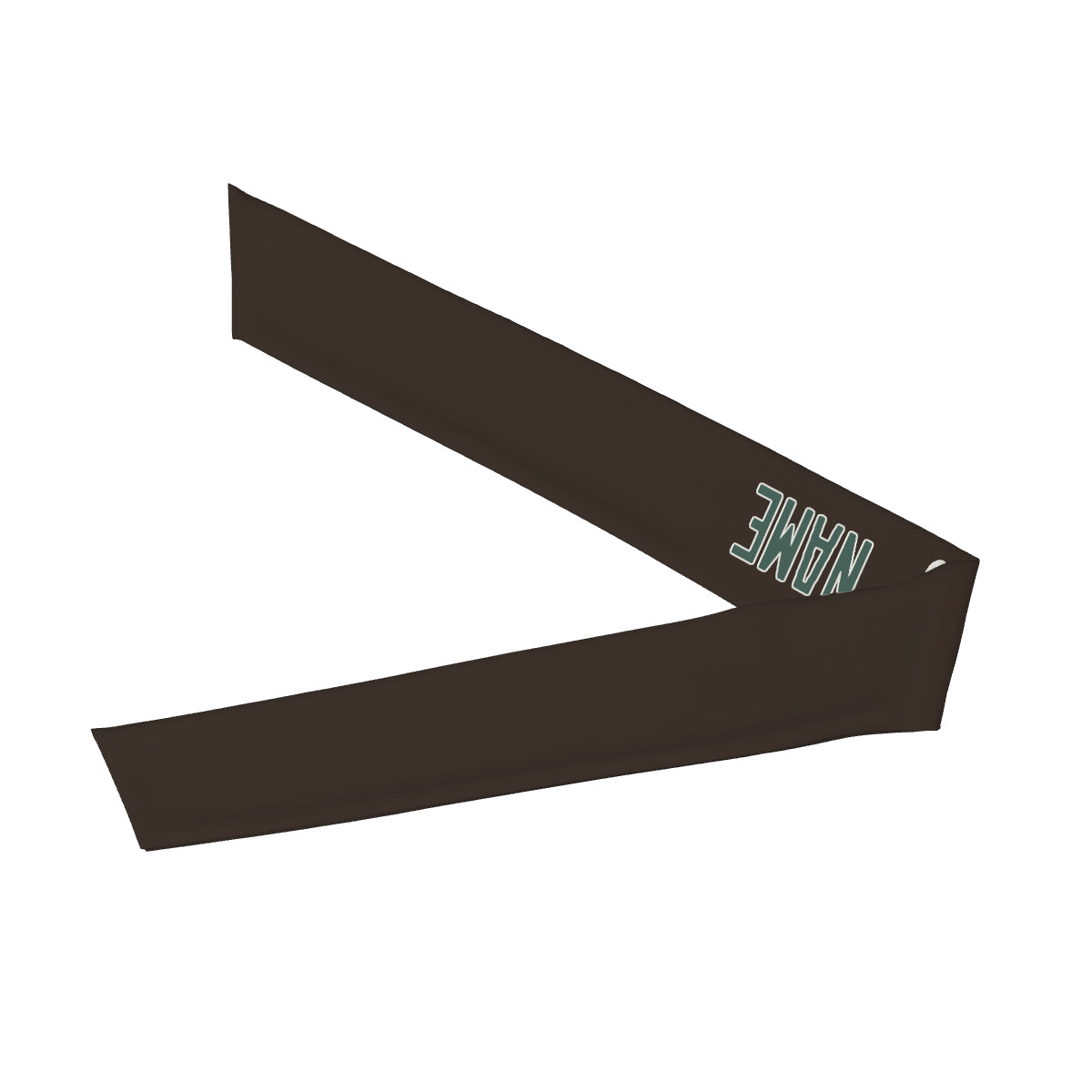Custom Brown Blue Green Headband