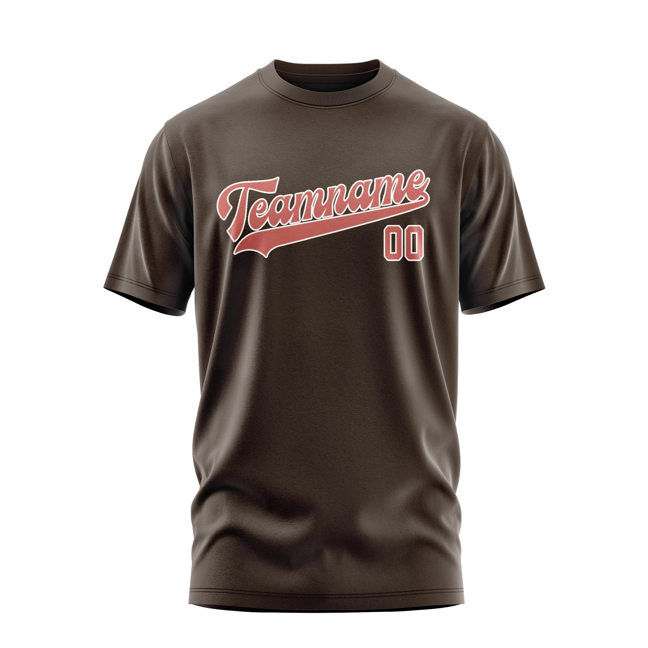Custom Brown Copper Rose T-Shirt