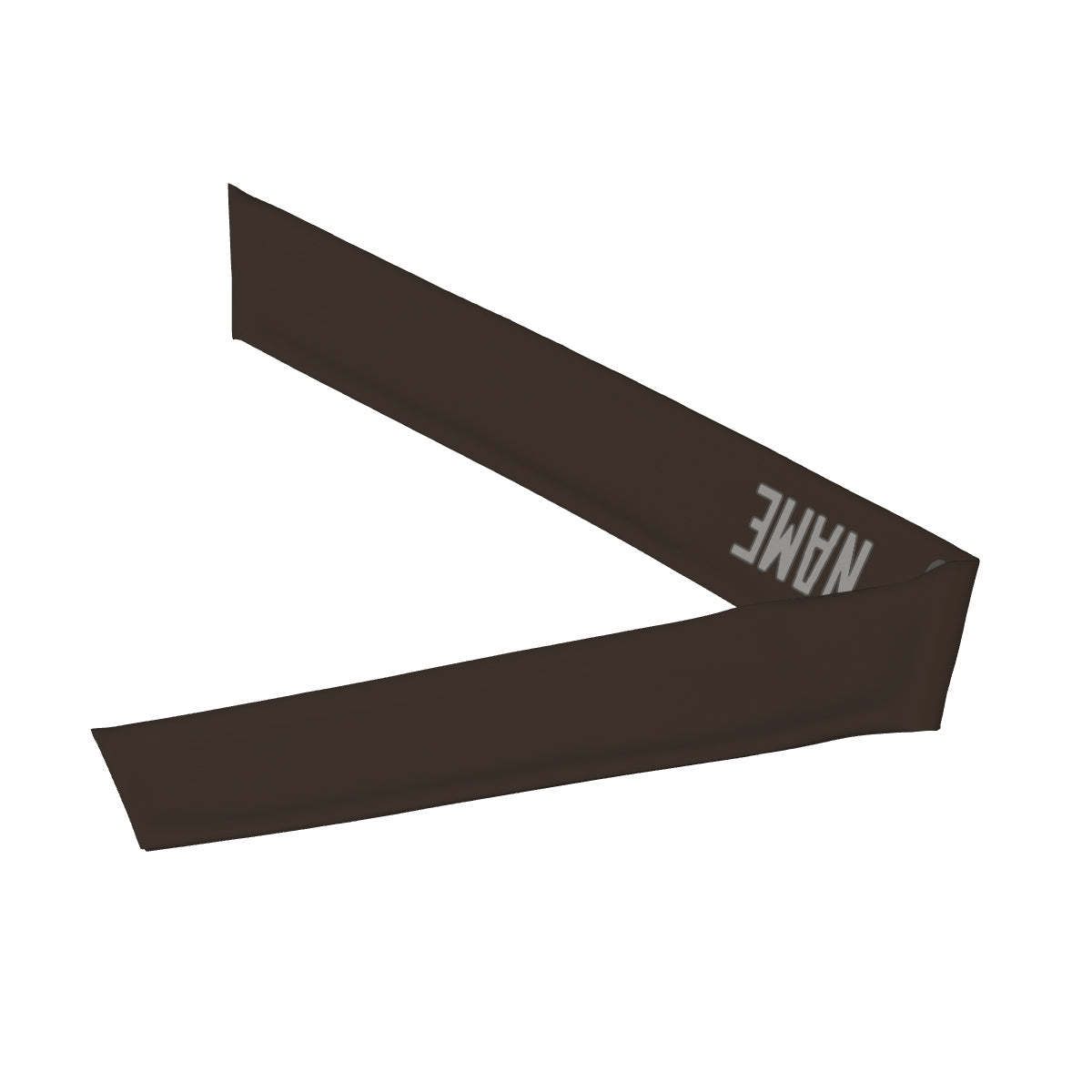 Custom Brown Gray Headband