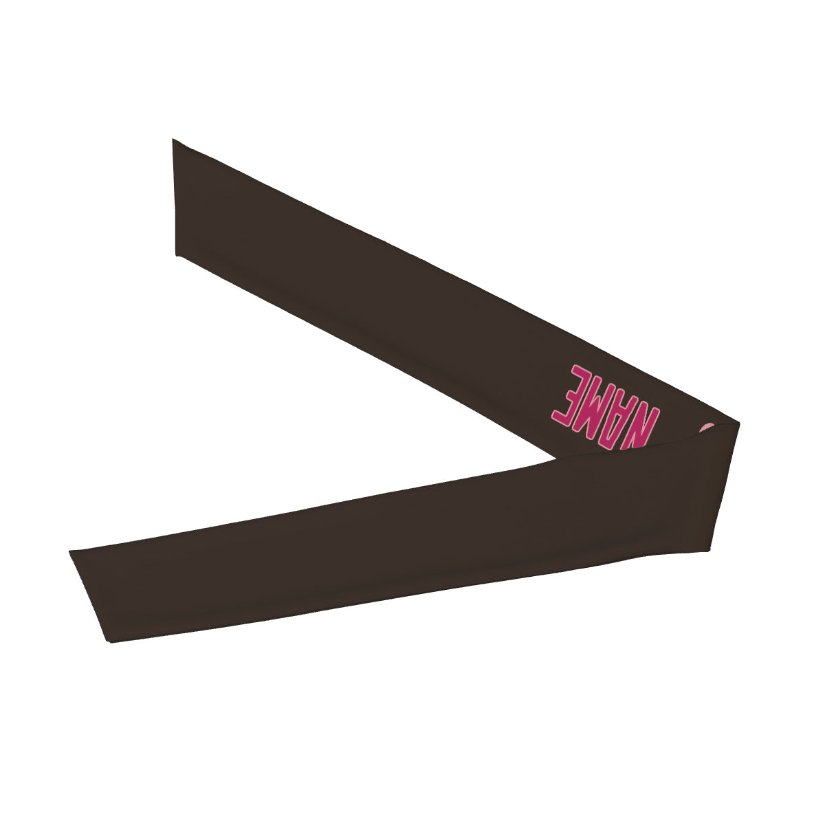 Custom Brown Pink Headband
