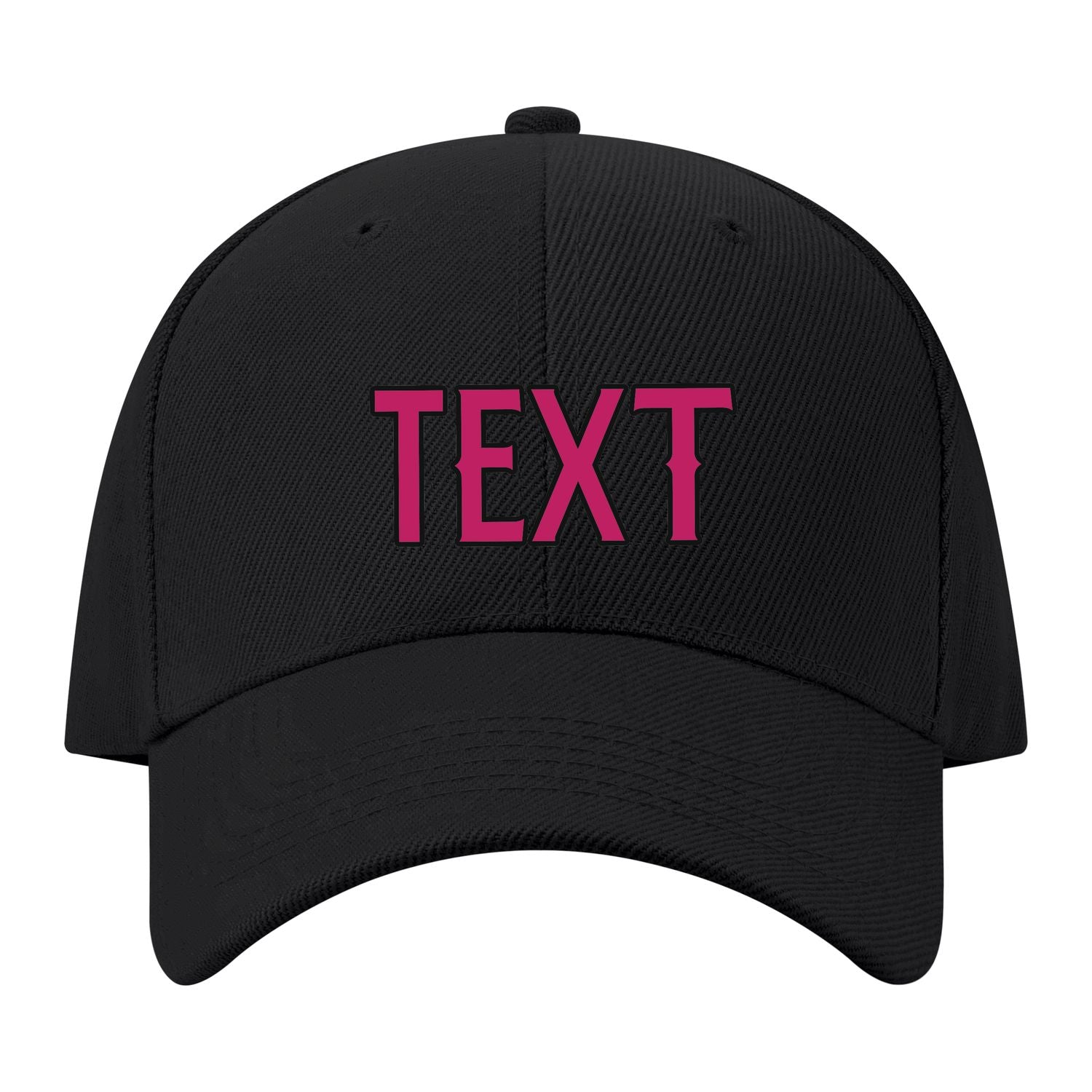 Custom Black Light Pink Hat 01B21713