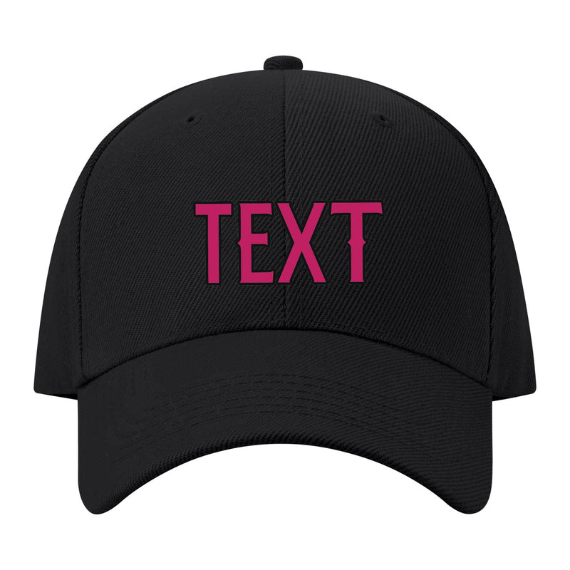 Custom Black Light Pink Hat 01B21713