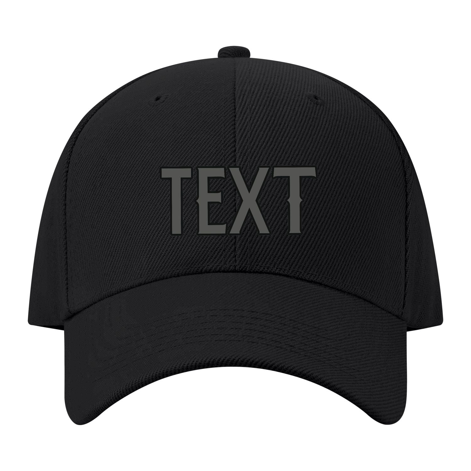 Custom Black Orange Hat 01B21720