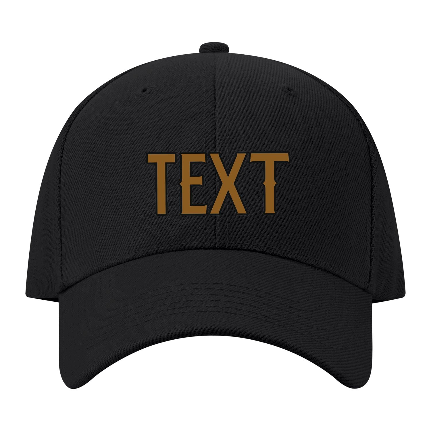 Custom Black Dark Green Hat 01B21722