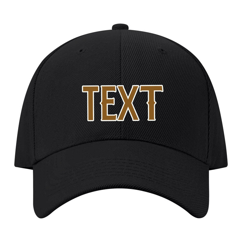 Custom Black Dark Green Hat 01B21822