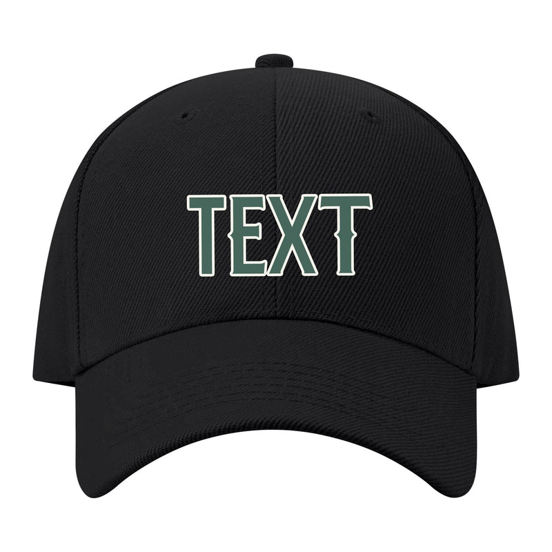 Custom Black Slate Gray Hat 01B21827