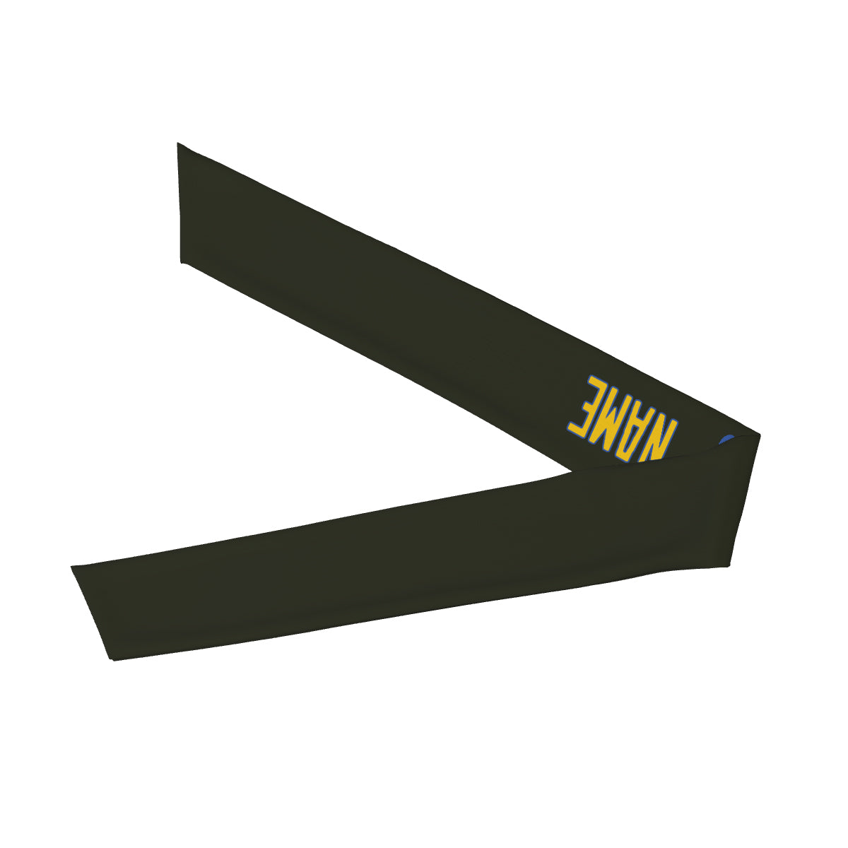 Custom Olive Gold Headband