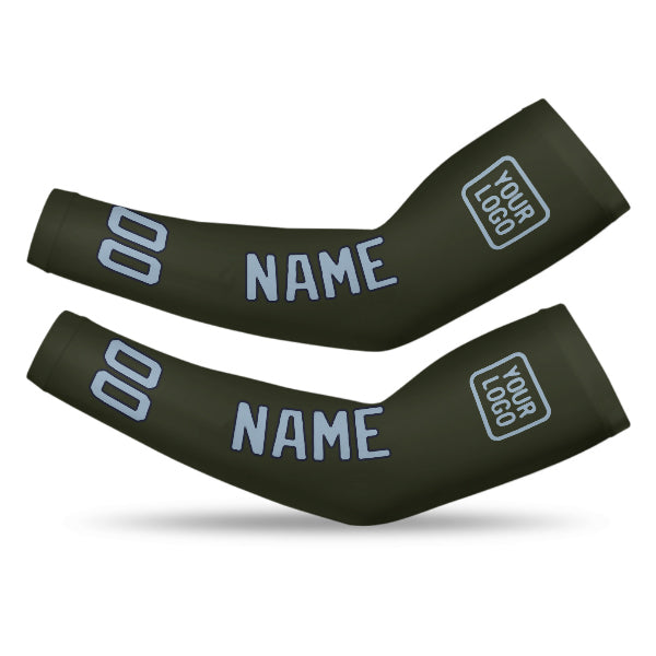 Custom Olive Light Blue Arm Sleeve