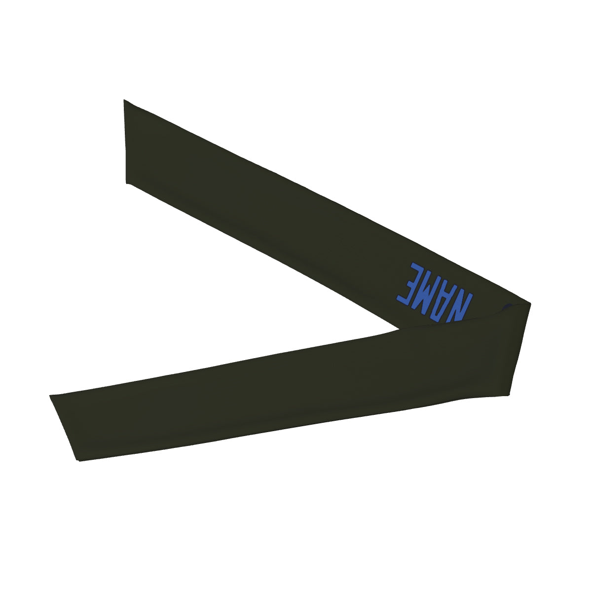 Custom Olive Sky Blue Headband