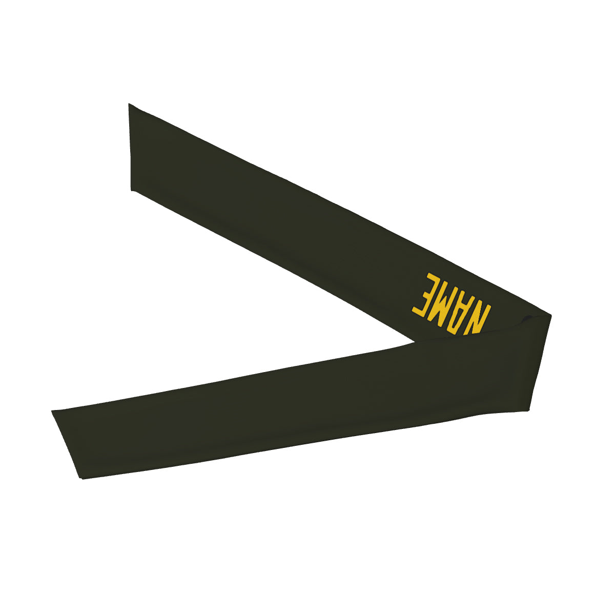 Custom Olive Gold Headband