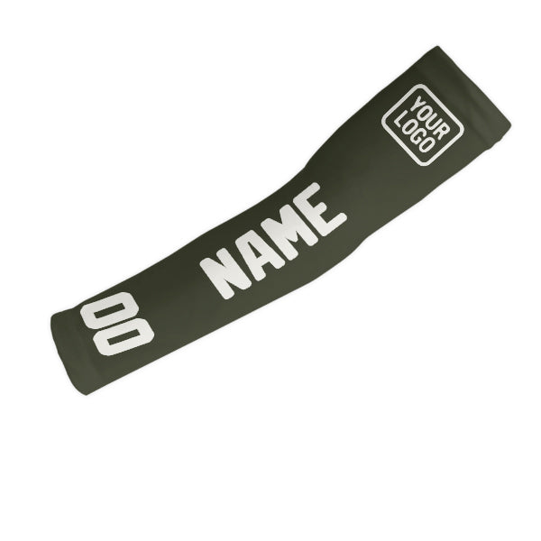 Custom Olive White Arm Sleeve