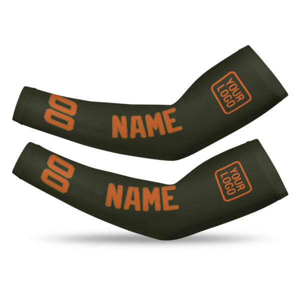 Custom Olive Orange Arm Sleeve