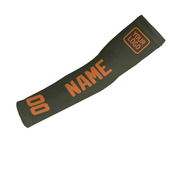 Custom Olive Orange Arm Sleeve