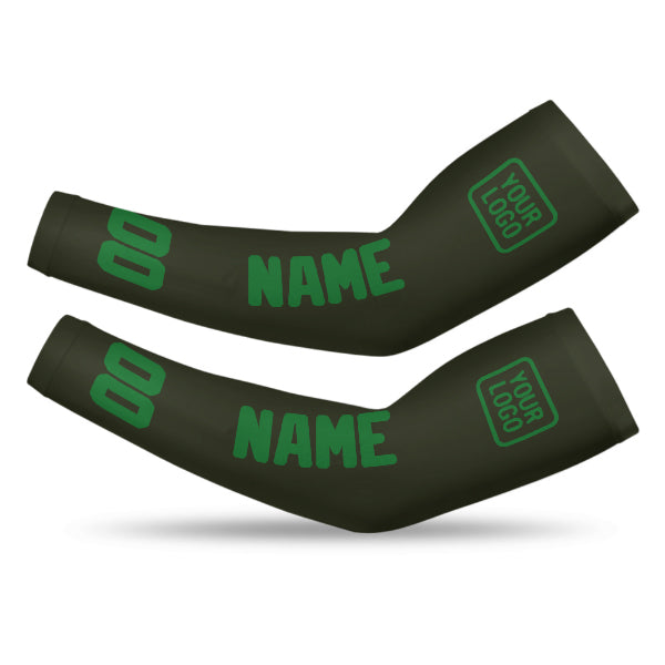 Custom Olive Emerald Green Arm Sleeve