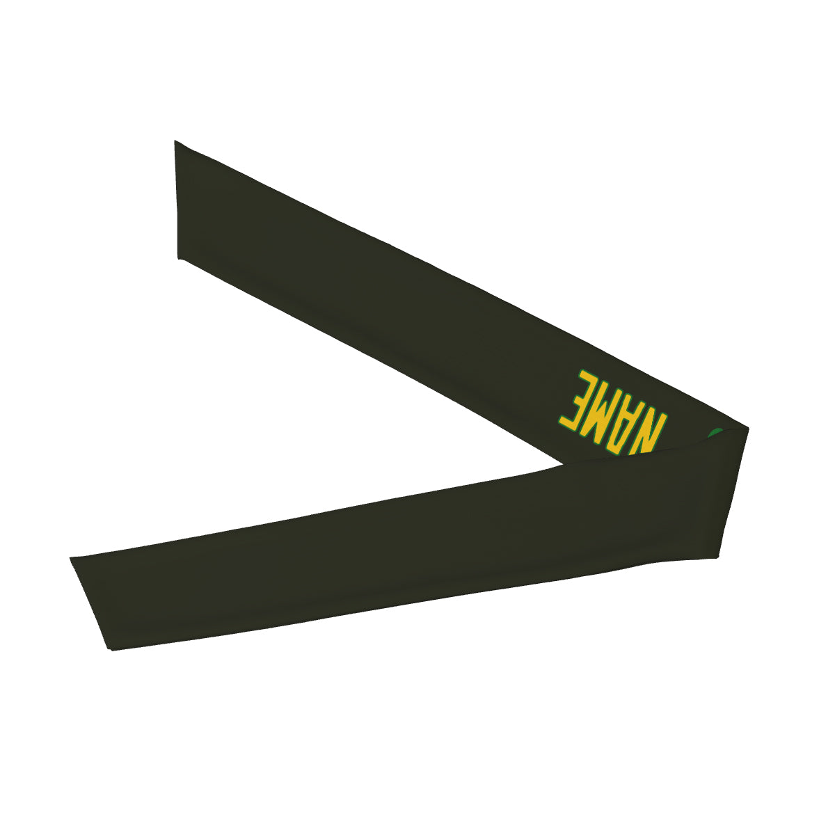 Custom Olive Gold Headband
