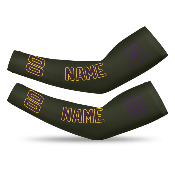 Custom Olive Purple Arm Sleeve