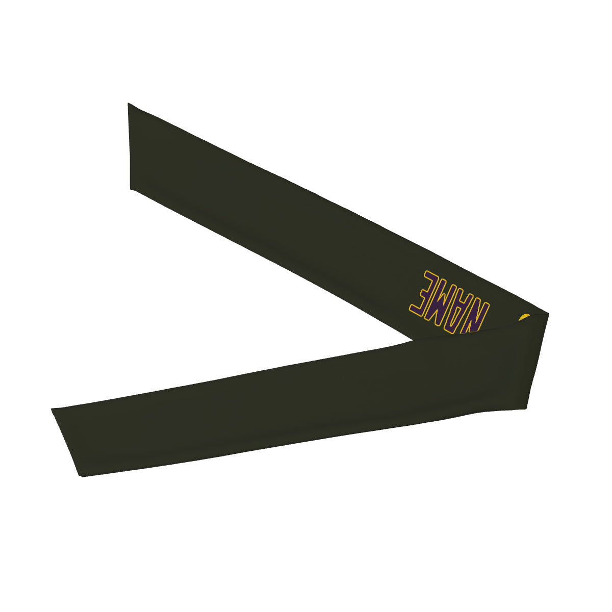 Custom Olive Purple Headband