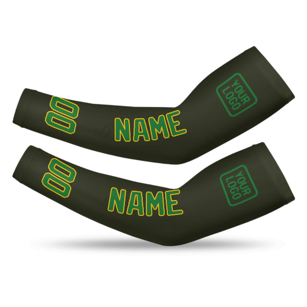 Custom Olive Emerald Green Arm Sleeve