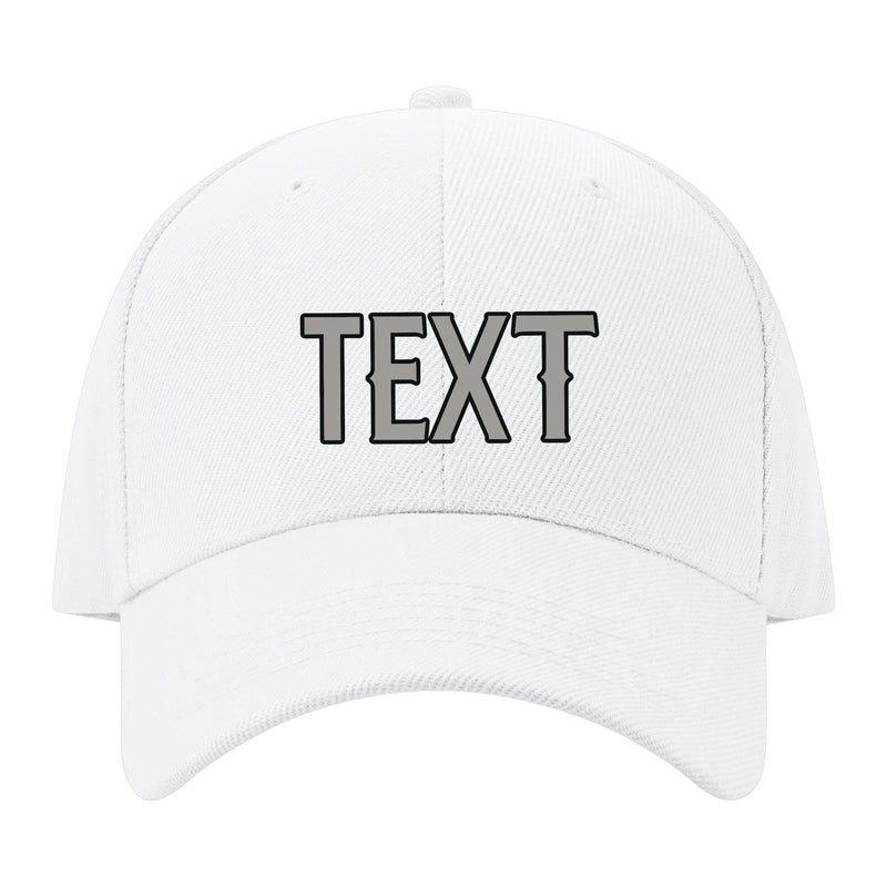 Custom White Light Green Hat 02B21704