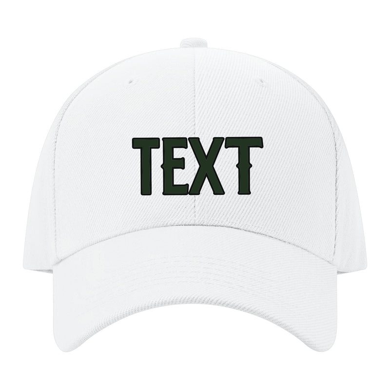Custom White Red Hat 02B21706