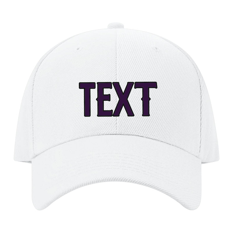 Custom White Gray Hat 02B21707