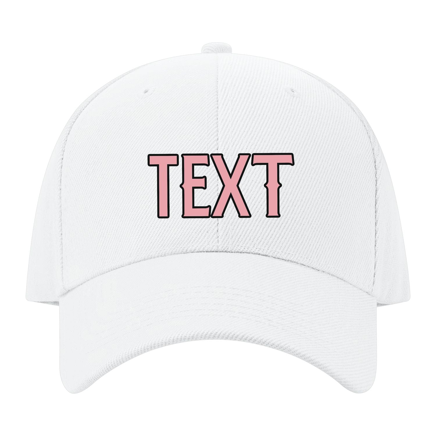 Custom White Light Emerald Green Hat 02B21721