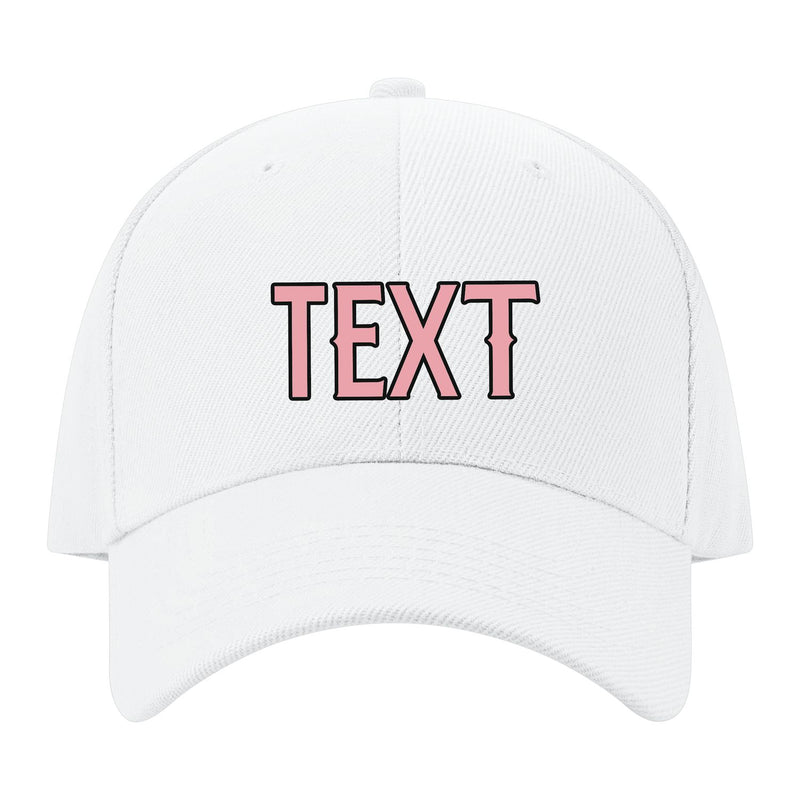 Custom White Light Emerald Green Hat 02B21721