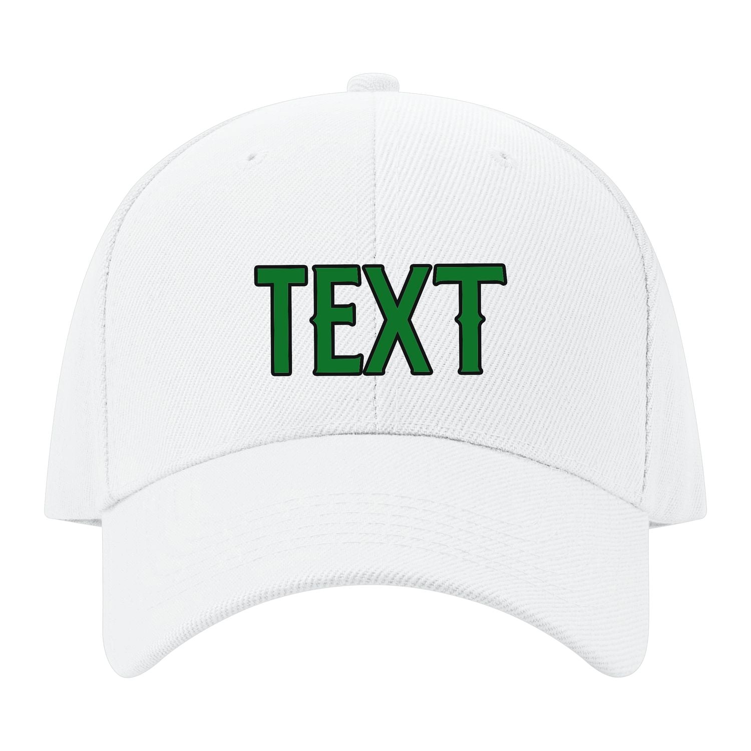 Custom White Misty Rose Hat 02B21724