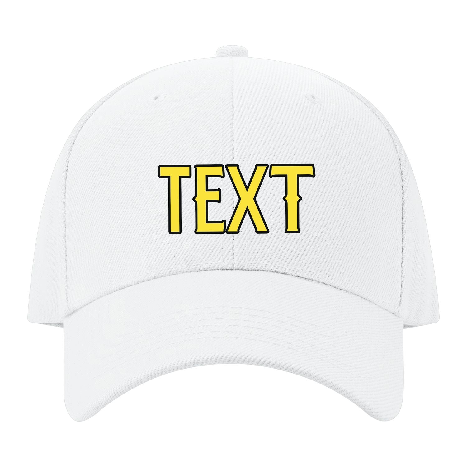 Custom White Light Coral Red Hat 02B21726