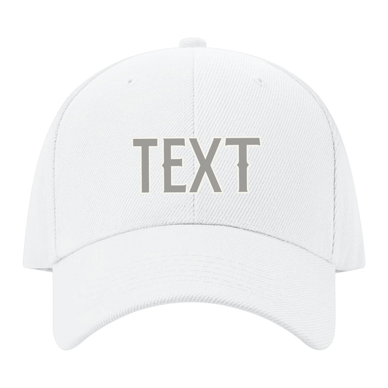 Custom White Light Green Hat 02B21804
