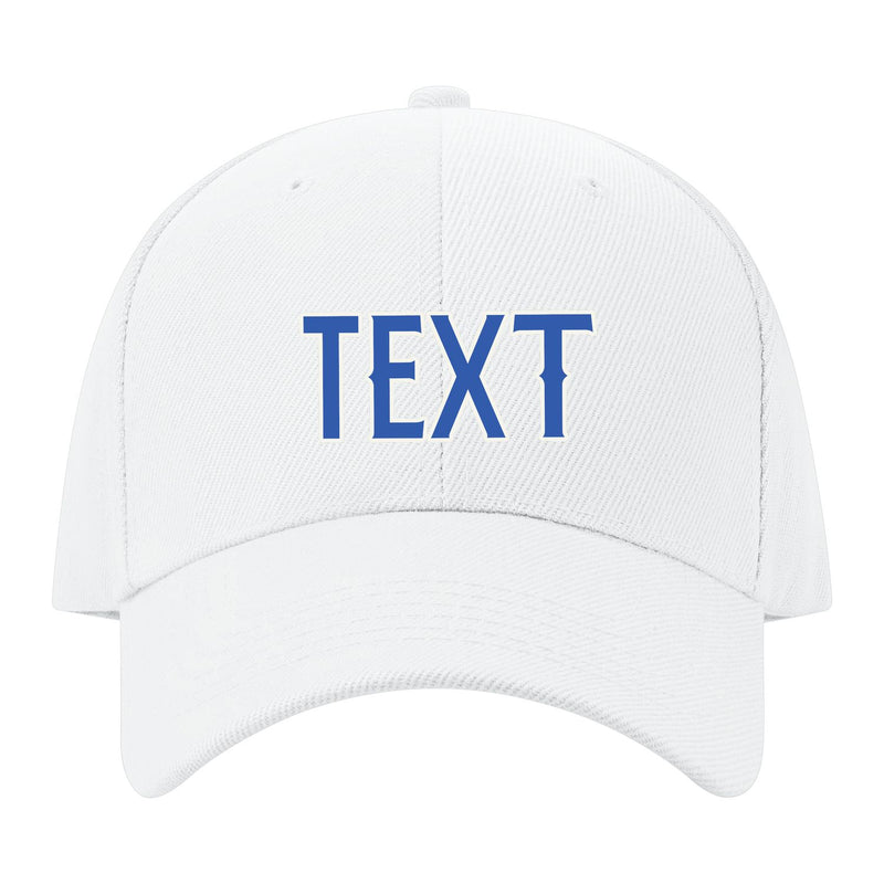 Custom White Navy Hat 02B21809