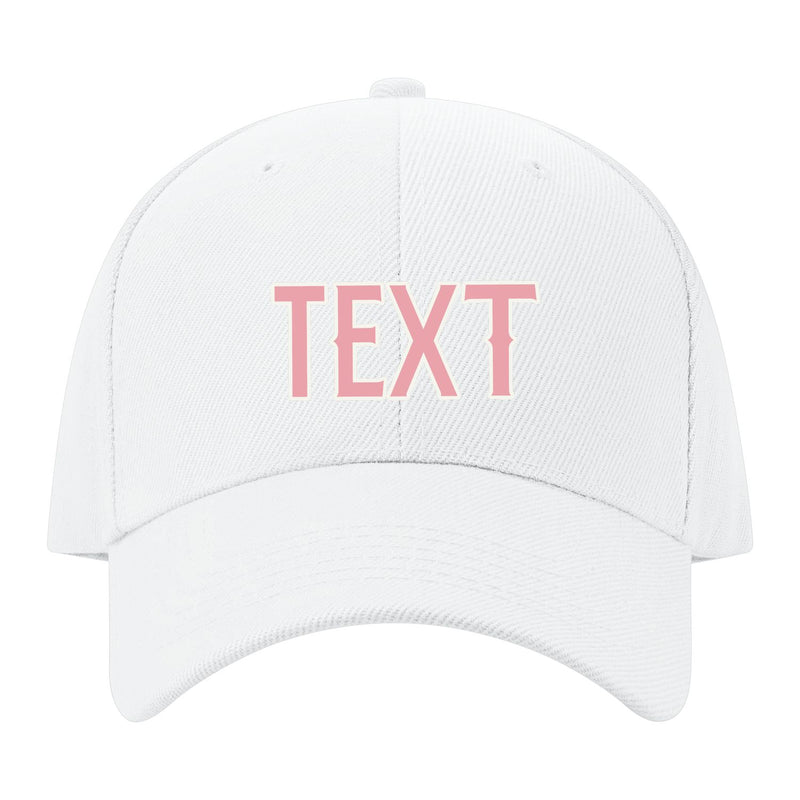 Custom White Light Emerald Green Hat 02B21821
