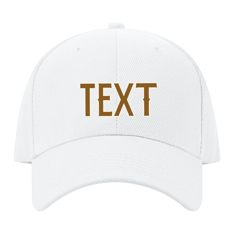Custom White Dark Green Hat 02B21822