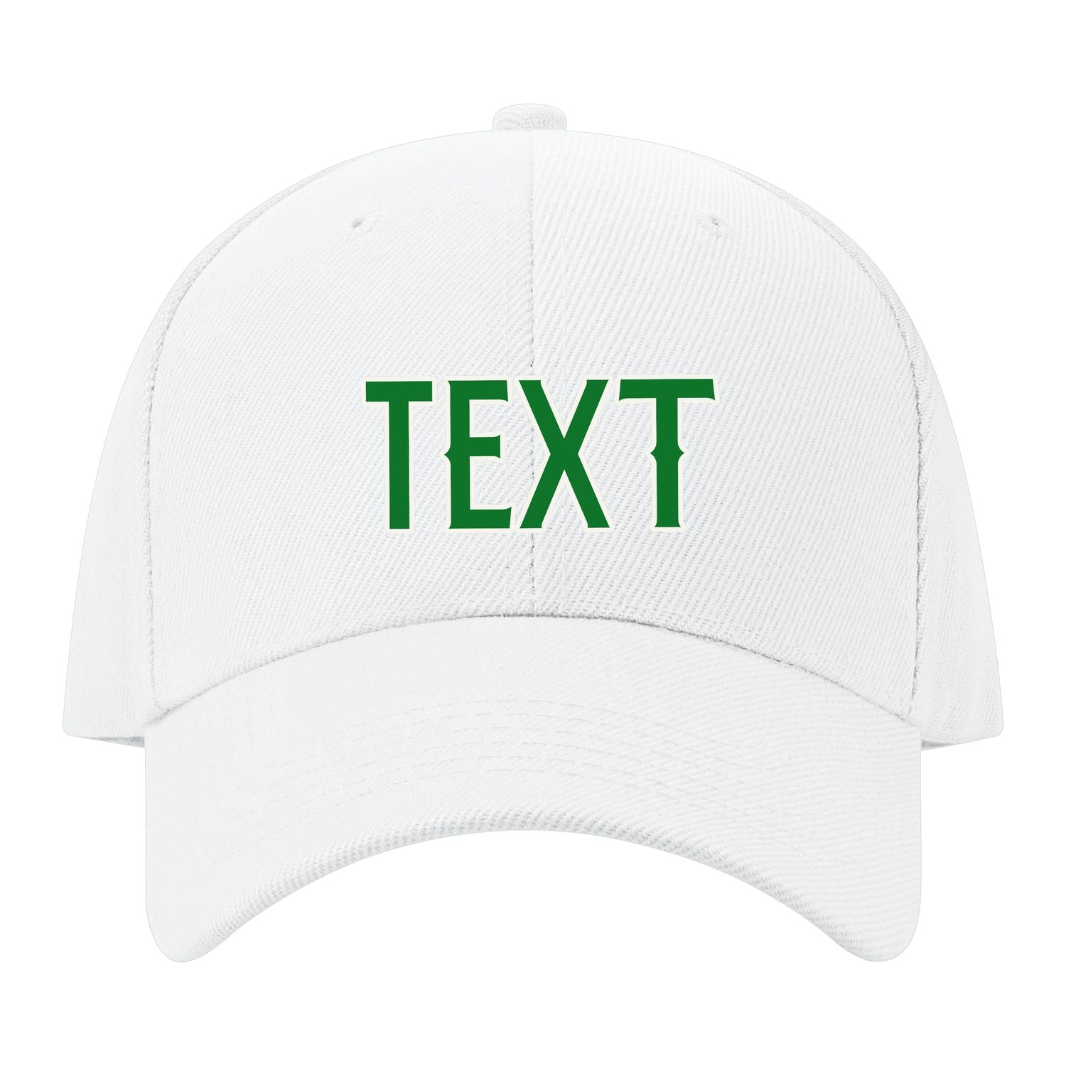 Custom White Misty Rose Hat 02B21824