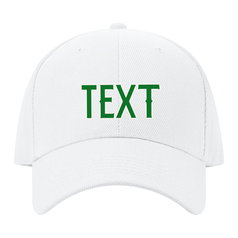 Custom White Misty Rose Hat 02B21824