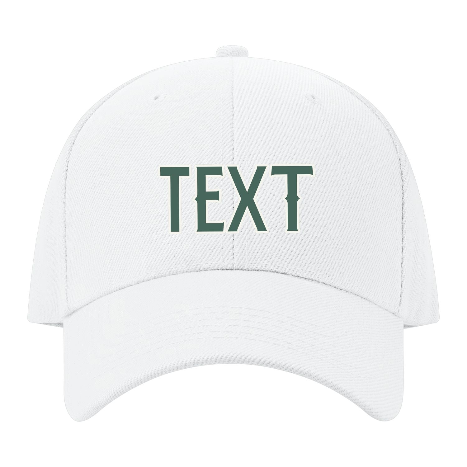 Custom White Slate Gray Hat 02B21827