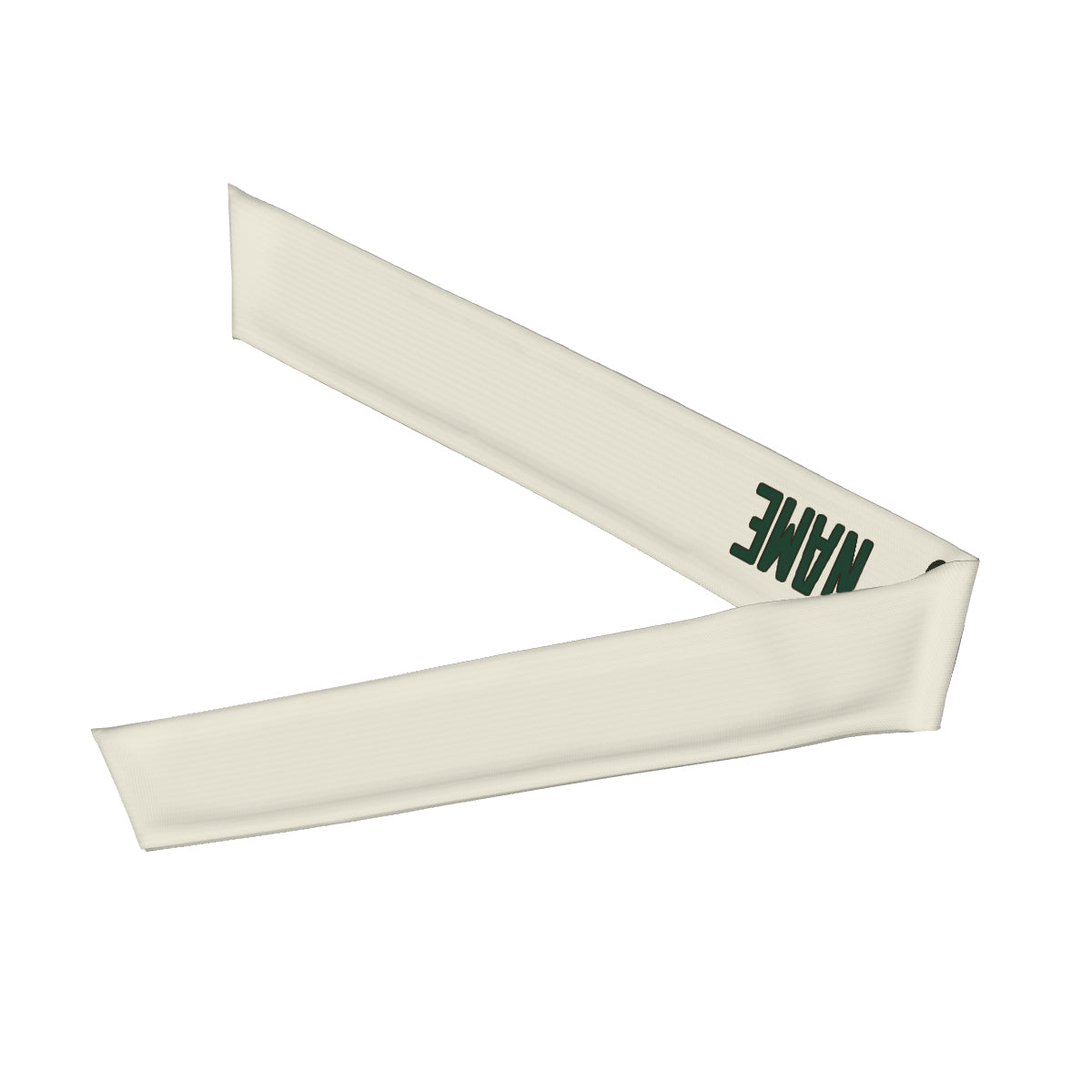 Custom Cream Green Headband