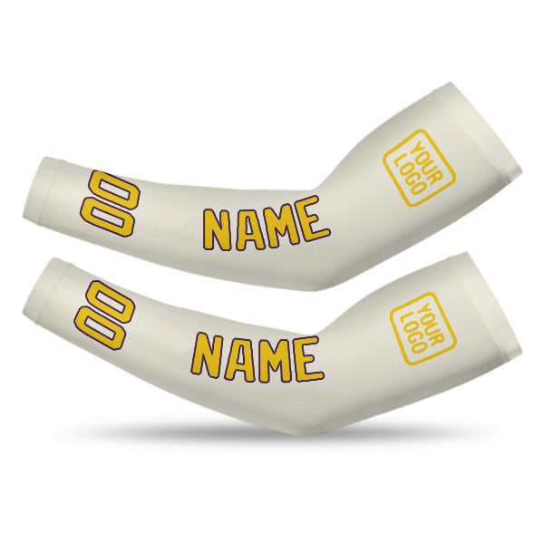 Custom Cream Gold Arm Sleeve