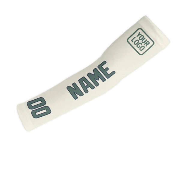 Custom Cream Blue Green Arm Sleeve