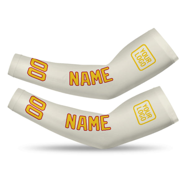 Custom Cream Gold Arm Sleeve