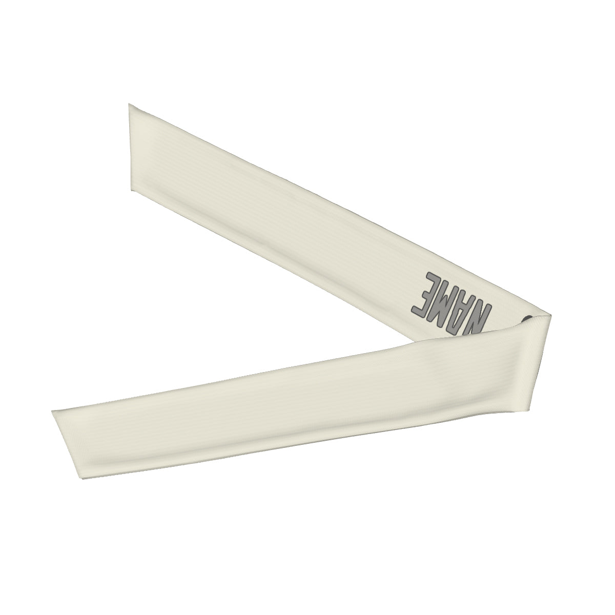 Custom Cream Gray Headband