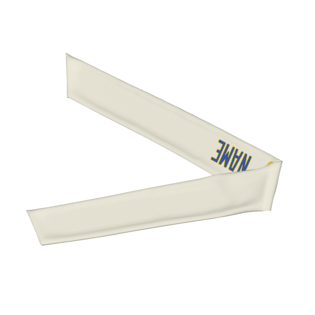 Custom Cream Sky Blue Headband