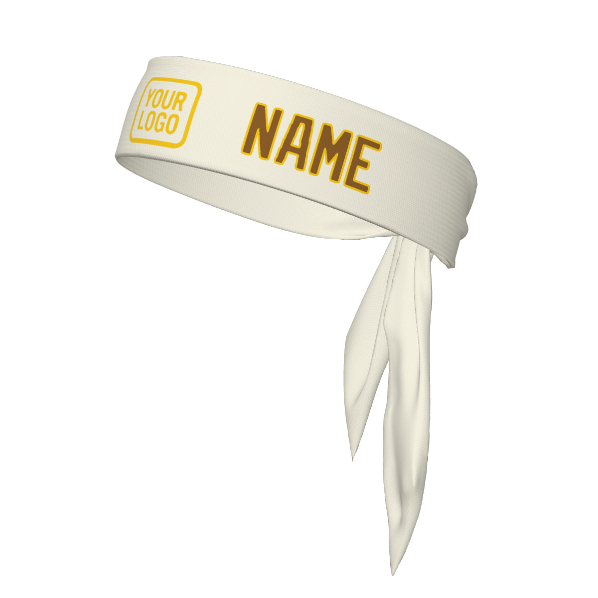 Custom Cream Khaki Headband