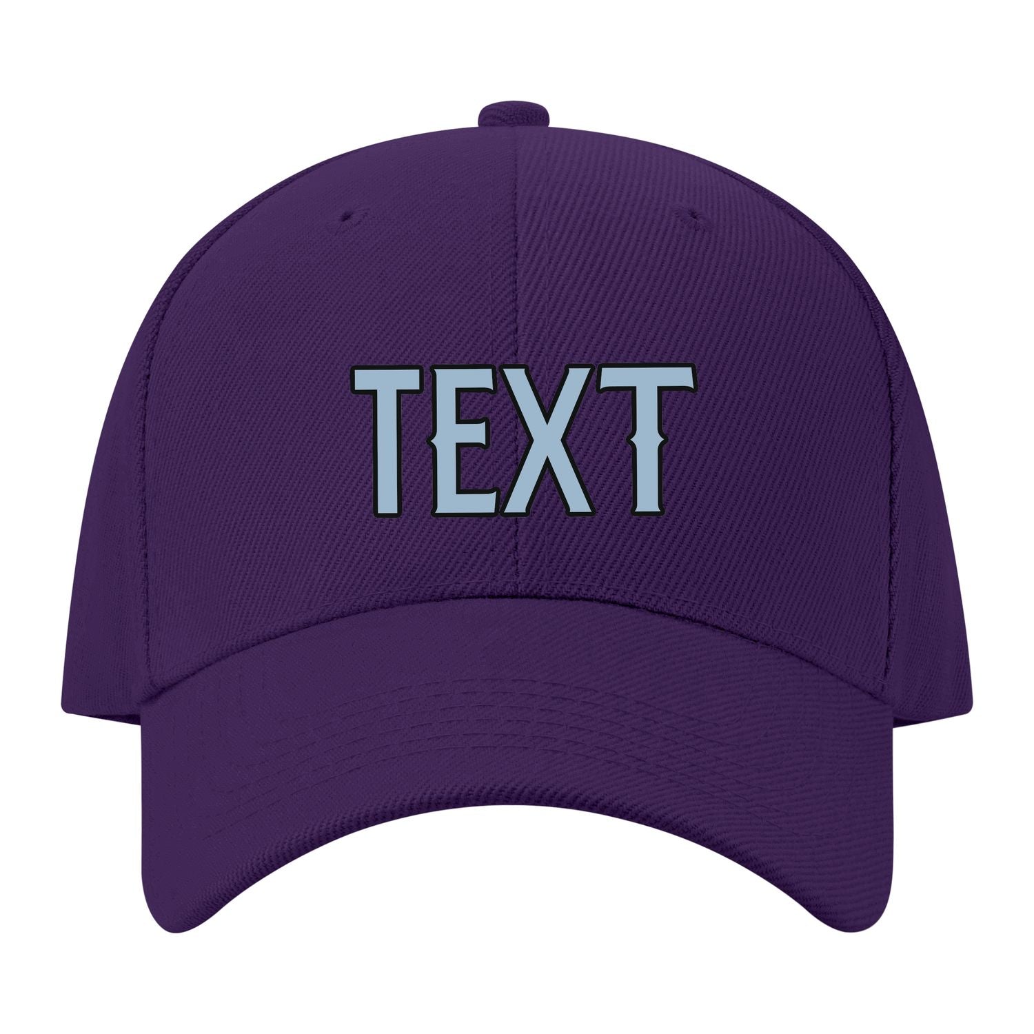 Custom Light Purple Dark Grey Hat 03B21708